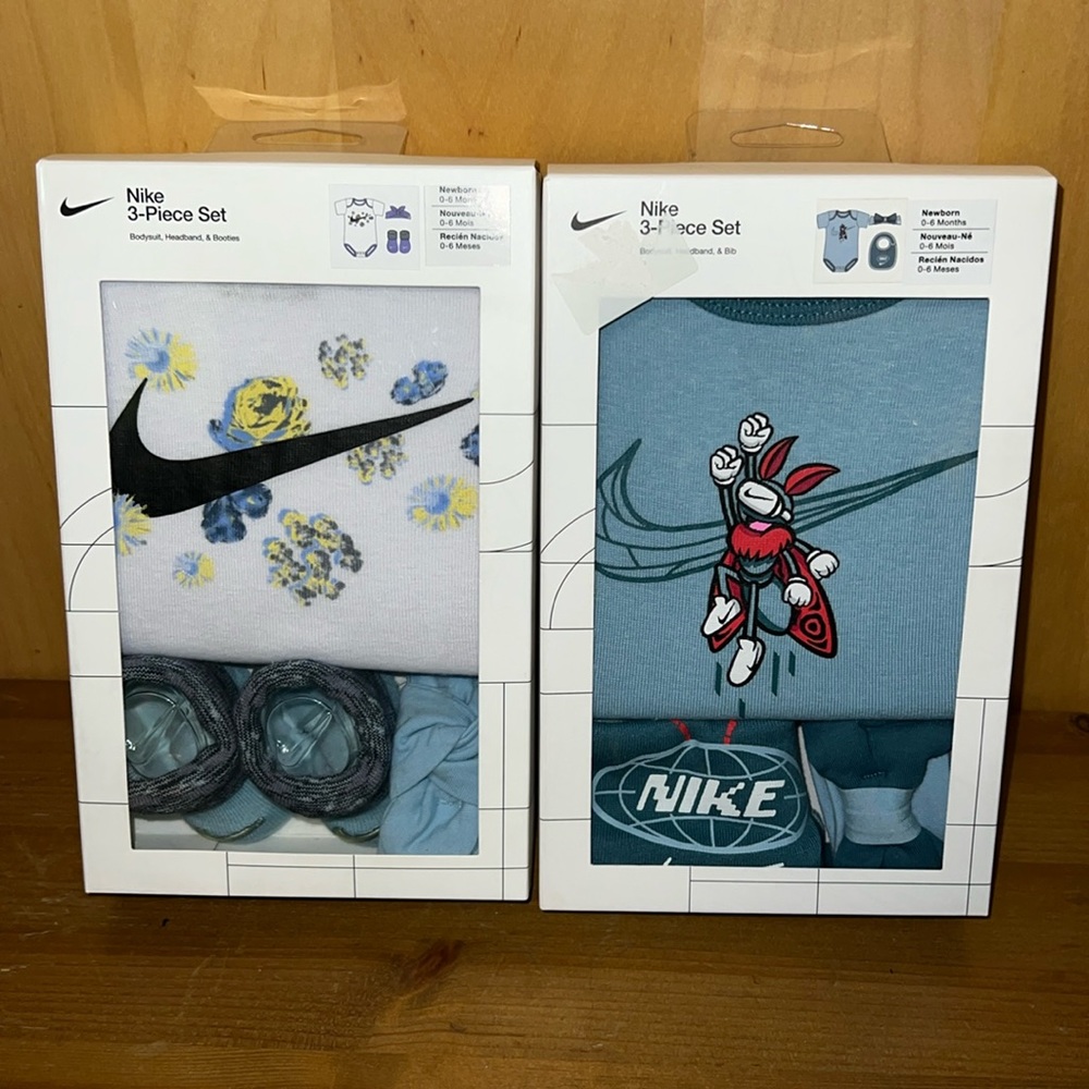 Nike 2-3 Pieces Set 0-6 Months New In Box